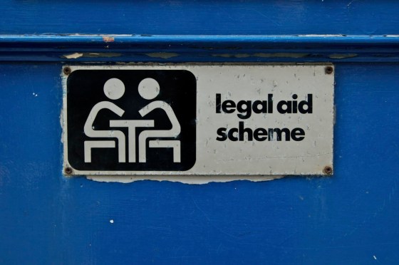Legal Aid Sign